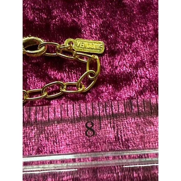 Vendome Gold-Tone Necklace & Screw Back Earrings Faux Pearls & Rhinestones - Picture 10 of 10